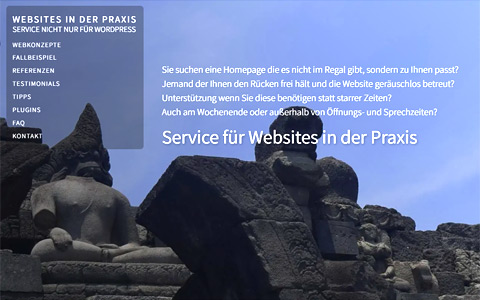 Service rund um WordPress aus der Praxis